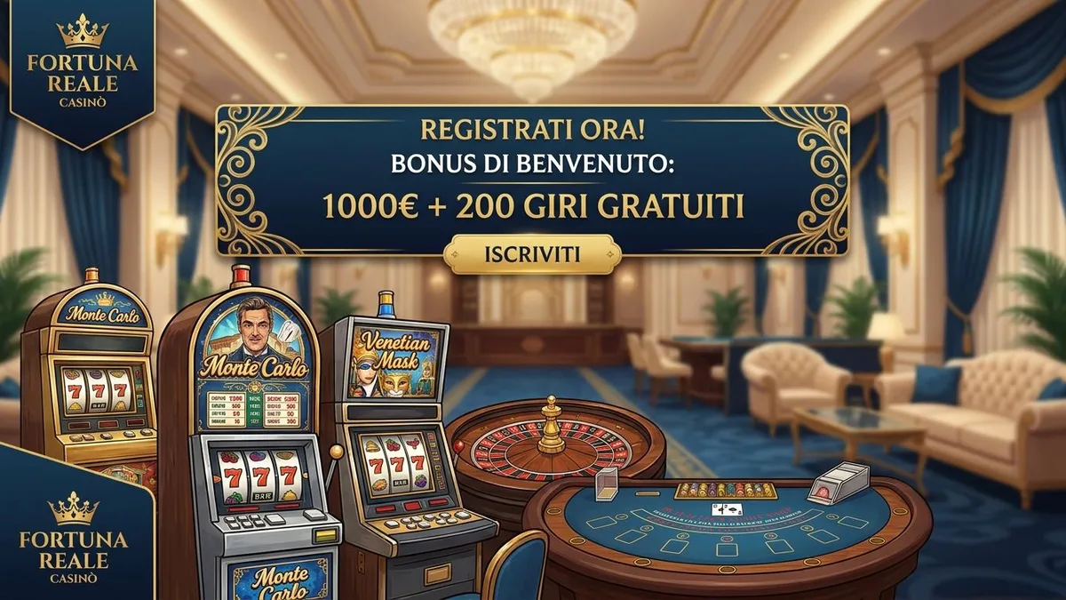 Registrazione con bonus