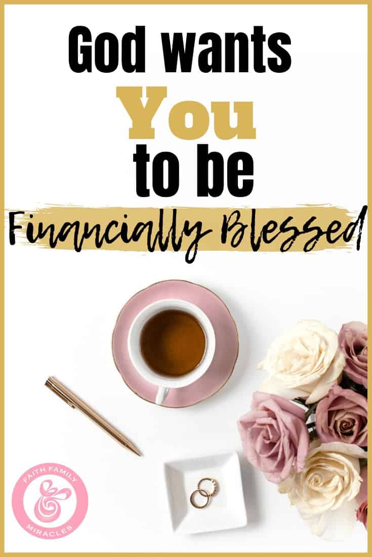 God Wants You To Be Financially Blessed