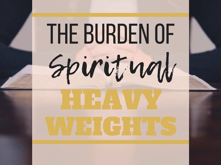 The Burden of Spiritual Heavy Weights