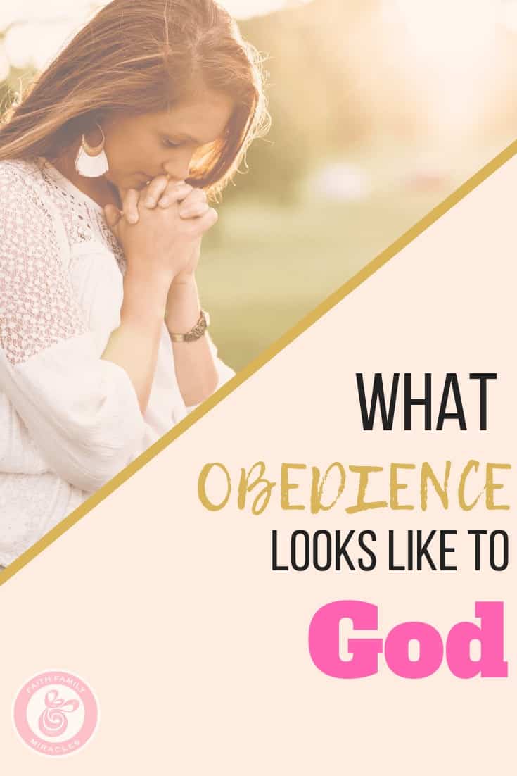 What Obedience Looks Like to God